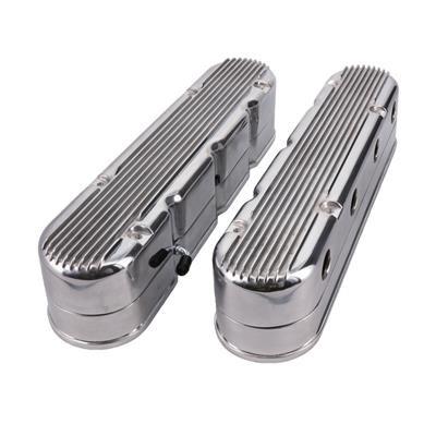 Top Street Performance Cast Aluminum 2-Piece Valve Covers - JM80822P