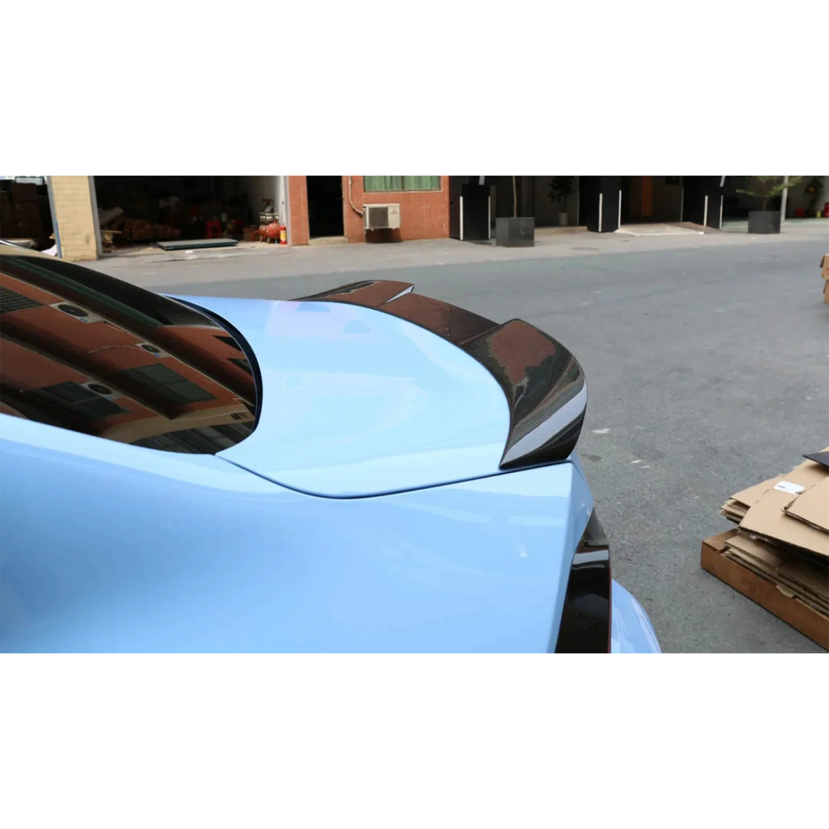 STRATEC SYSTEMS OD Style Dry Carbon Fiber Rear Spoiler V1 for BMW G87 M2