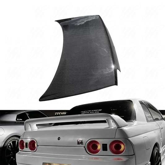Carbon Fiber Rear Trunk Bootlid with Lock Hole for Nissan Skyline GT-R R32 & Nissan Skyline R32 GTS