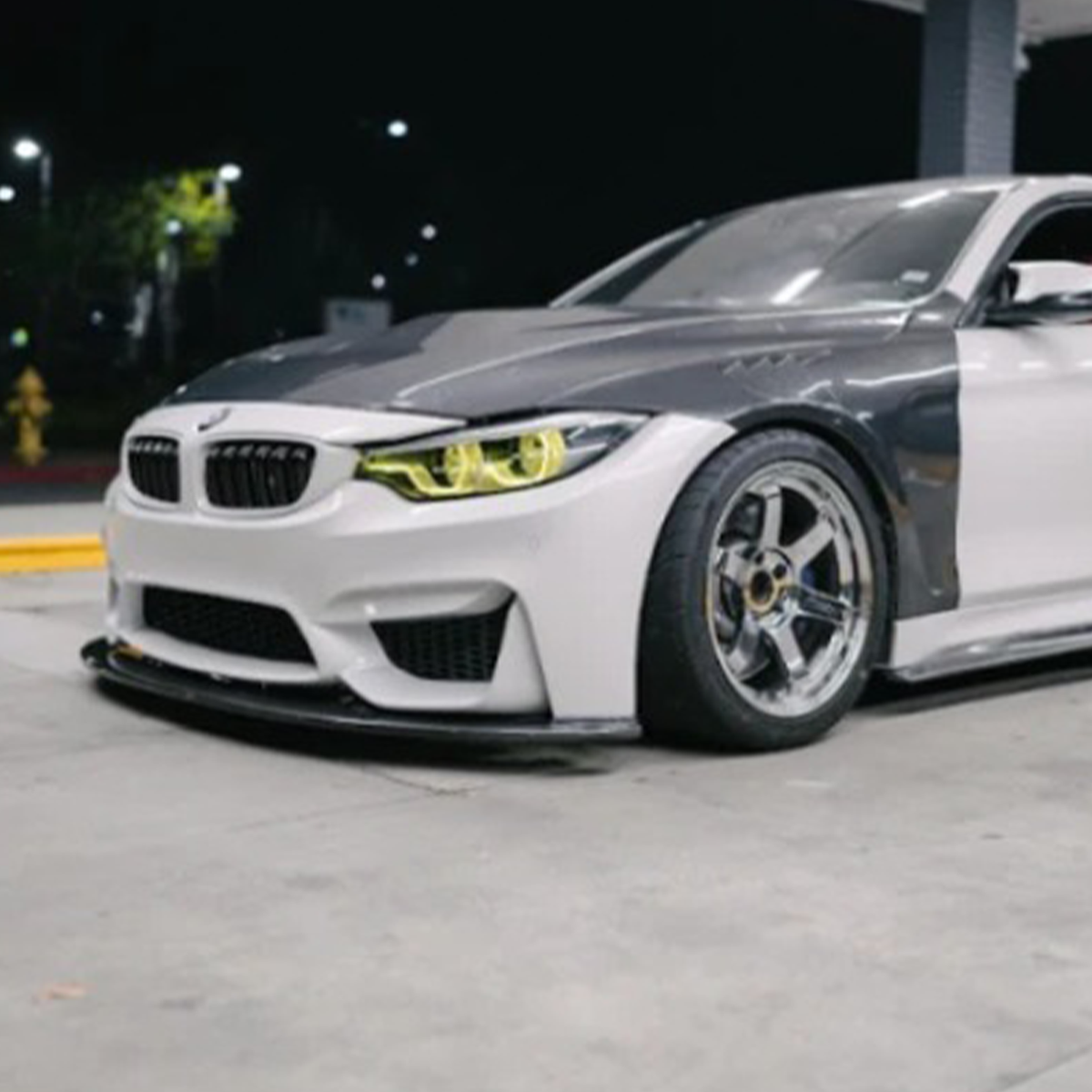 Carbon Fiber Front Lip V3 for BMW F80 M3 F82 F83 M4