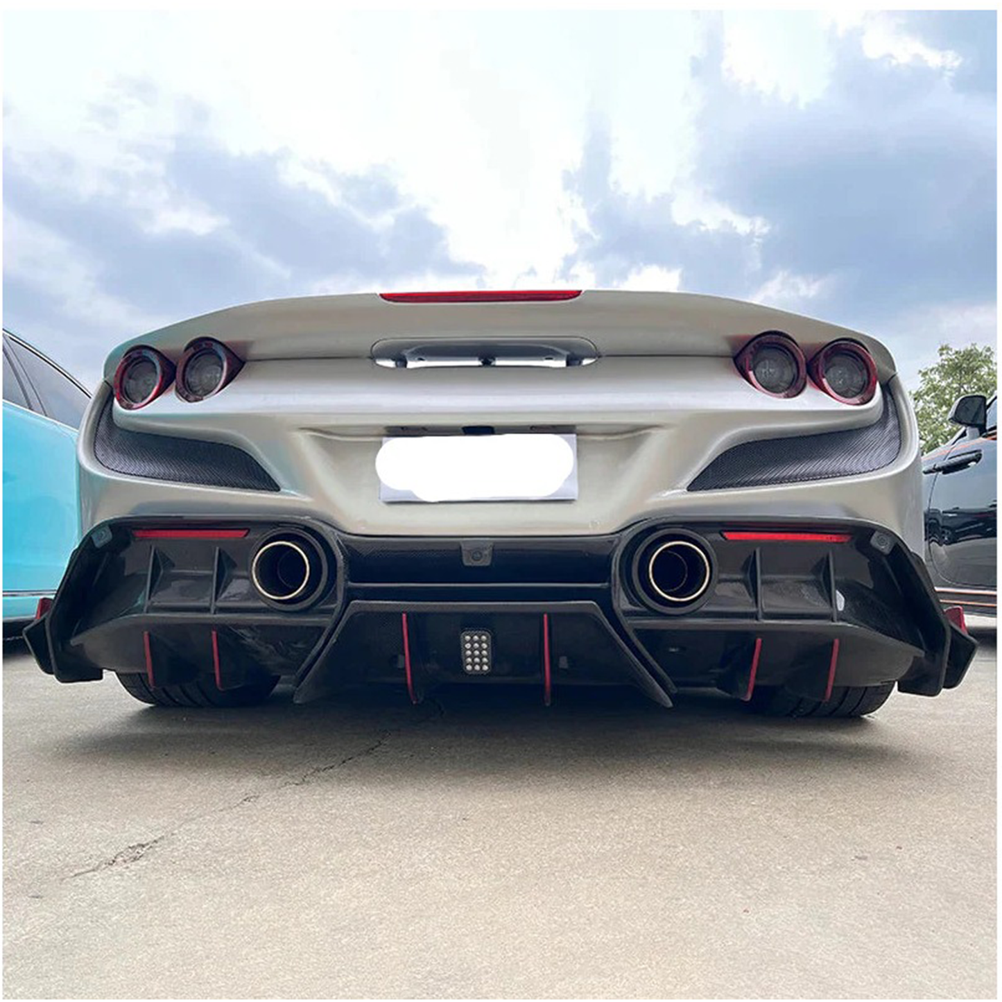 Full Carbon Fiber MSY Conversion Aero Body Kit for Ferrari F8