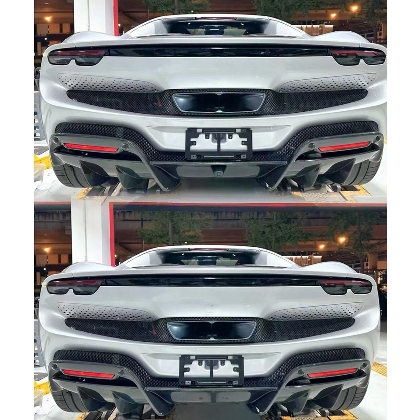 Prepreg Carbon Fiber OEM Style Aero Kit for Ferrari 296 GTB
