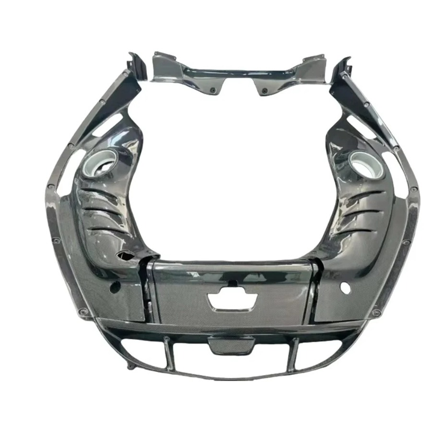 Dry Carbon Fiber Engine Bay Trim Kit Cover for Ferrari 296 GTB GTS