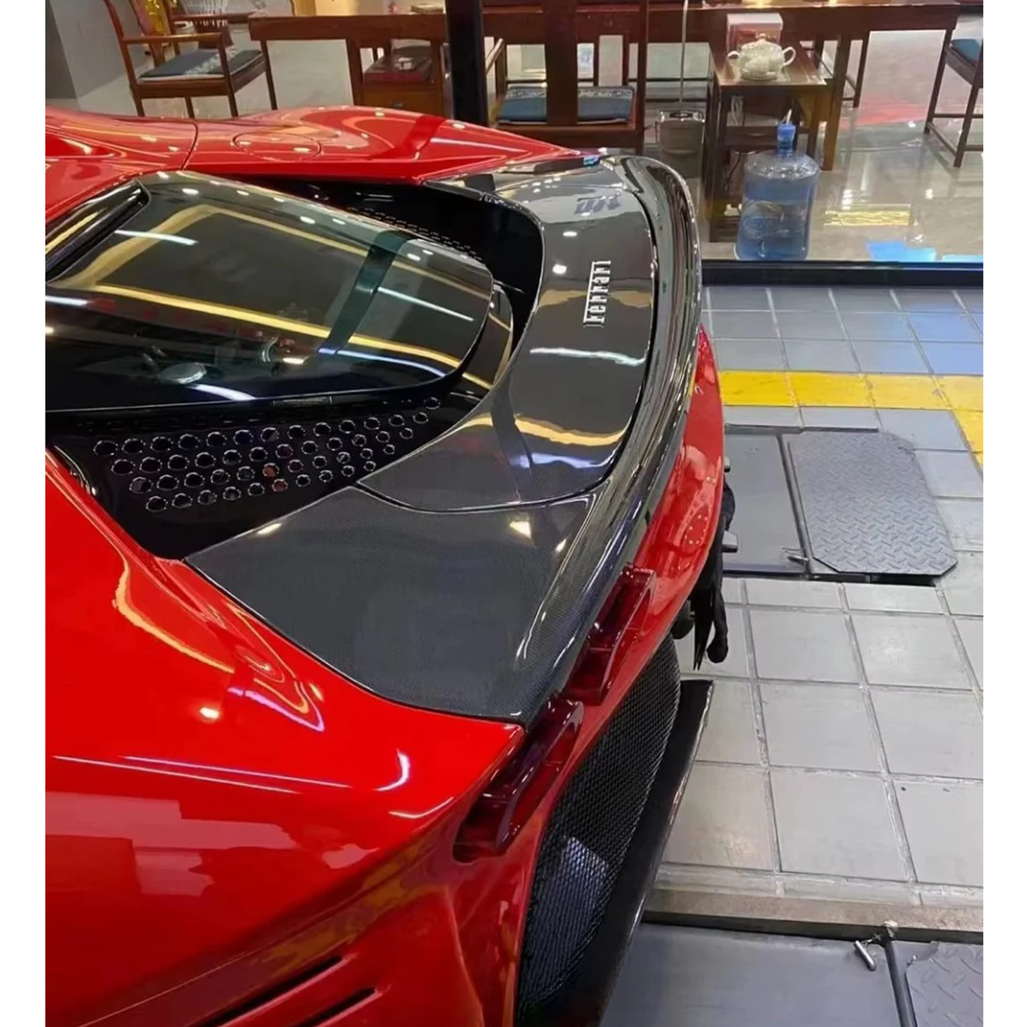 Prepreg Carbon Fiber OEM Style Aero Body Kit for Ferrari SF90