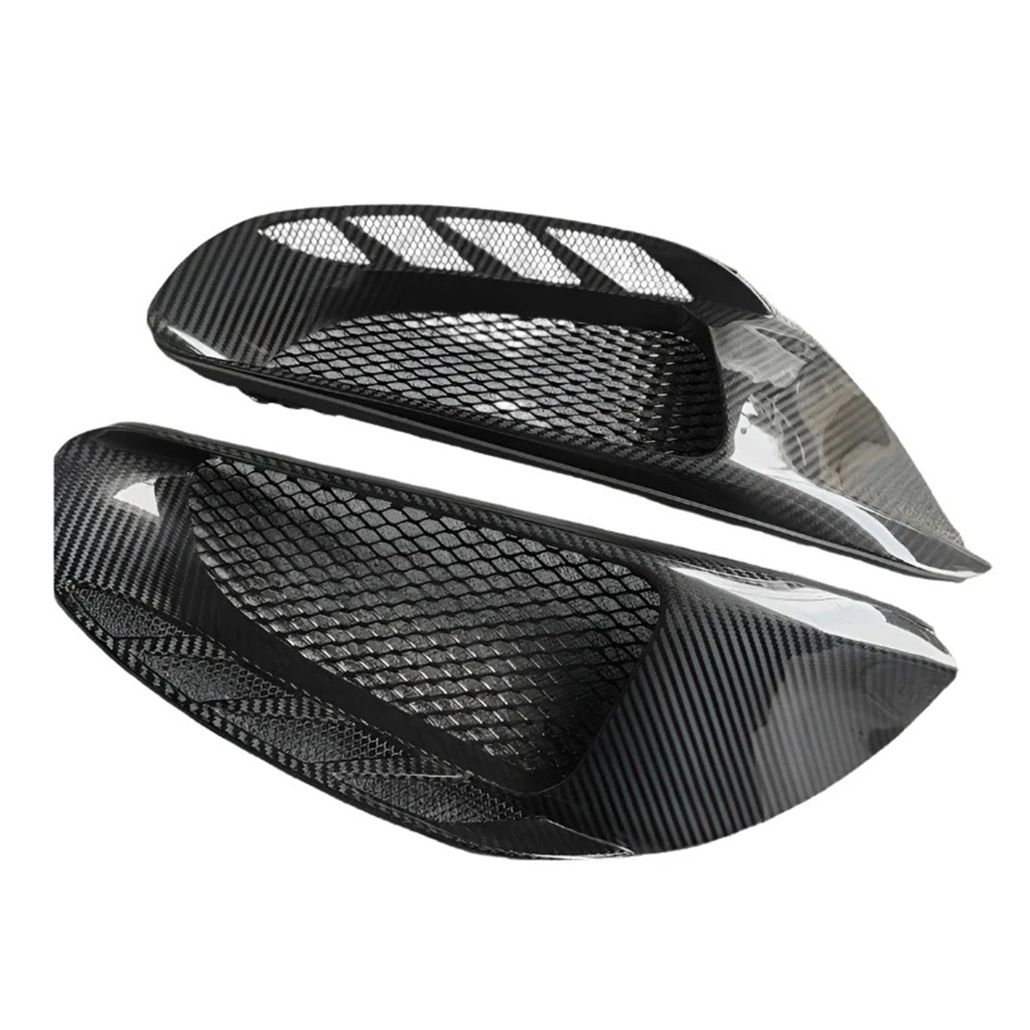 P Style Carbon Fiber Side Air Vent Replacement for Ferrari 488 GTB / Spider