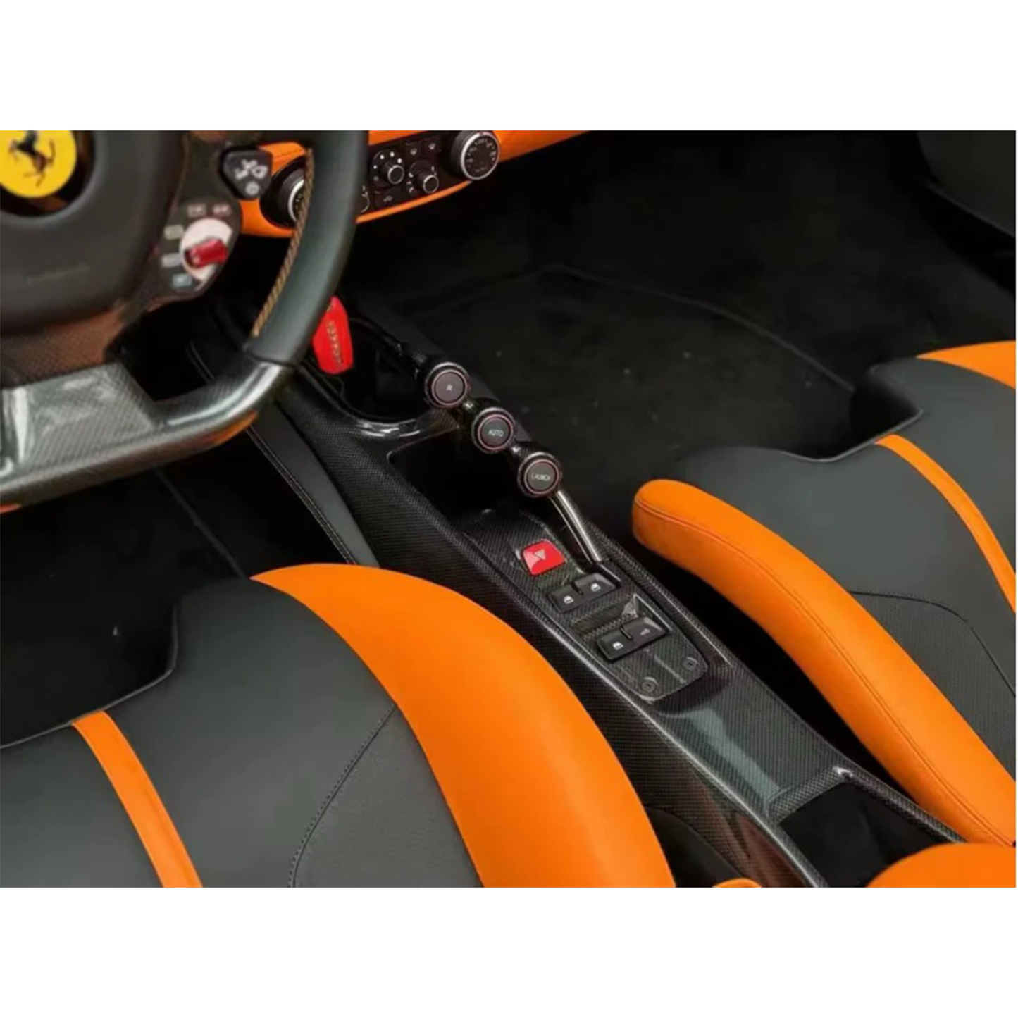 Carbon Fiber Interior Trim Kit for Ferrari 488