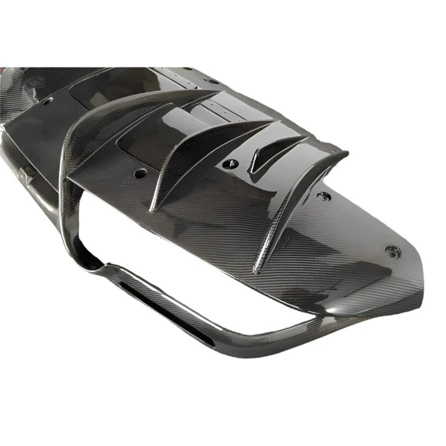 N Style Carbon Fiber Rear Diffuser for Ferrari F8 Tributo