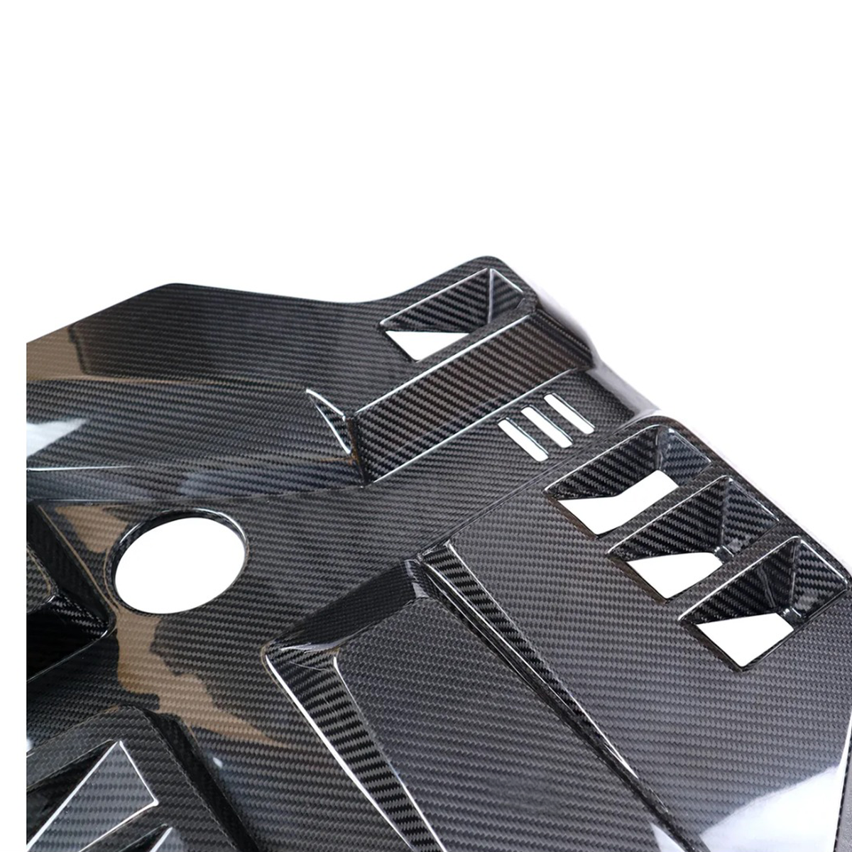 Bull Boost Performance Carbon Fiber Engine Cover (Big Size Replacement) for BMW G87 M2 G80 G81 M3...