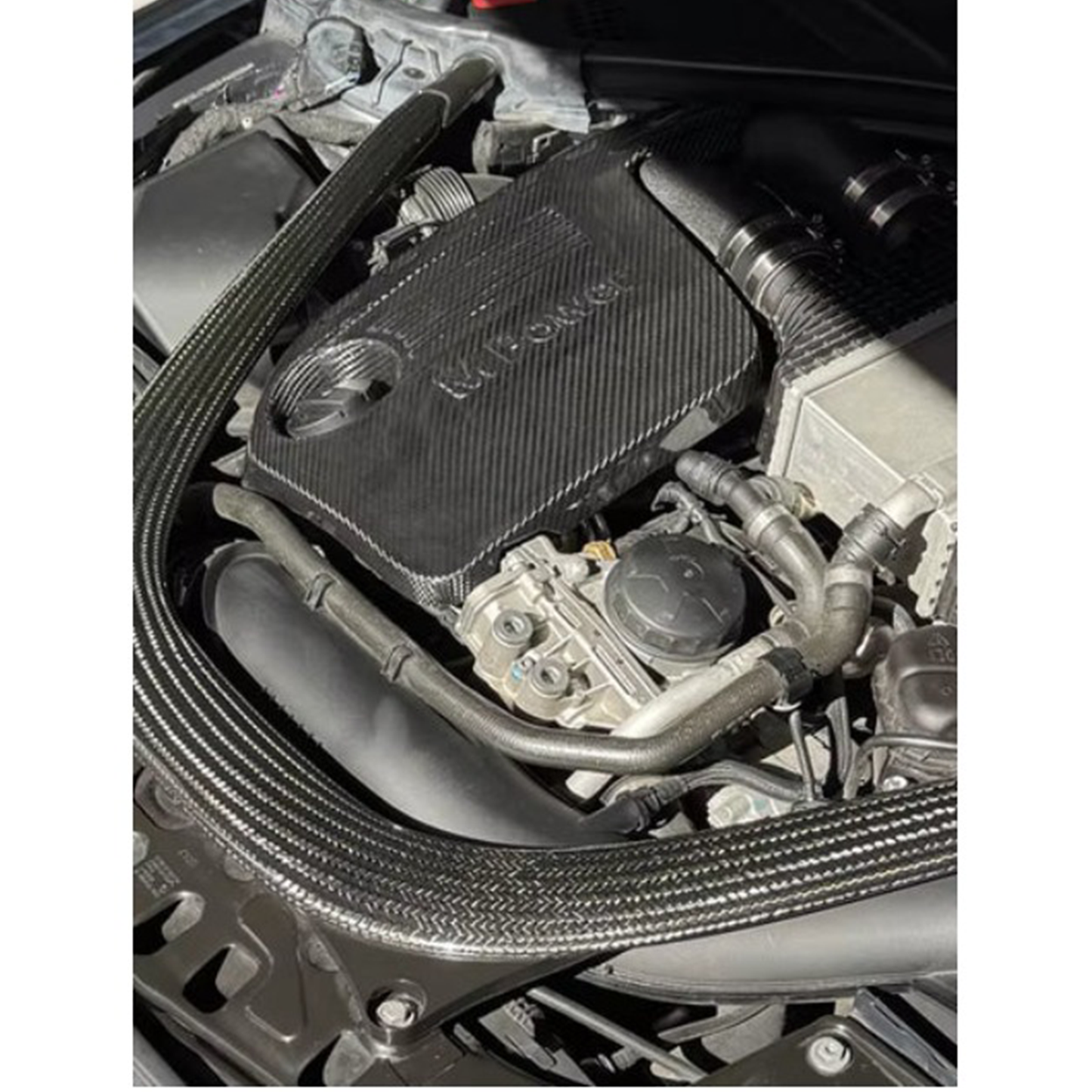 Carbon Fiber Engine Cover for BMW F80 M3 F82 F83 M4