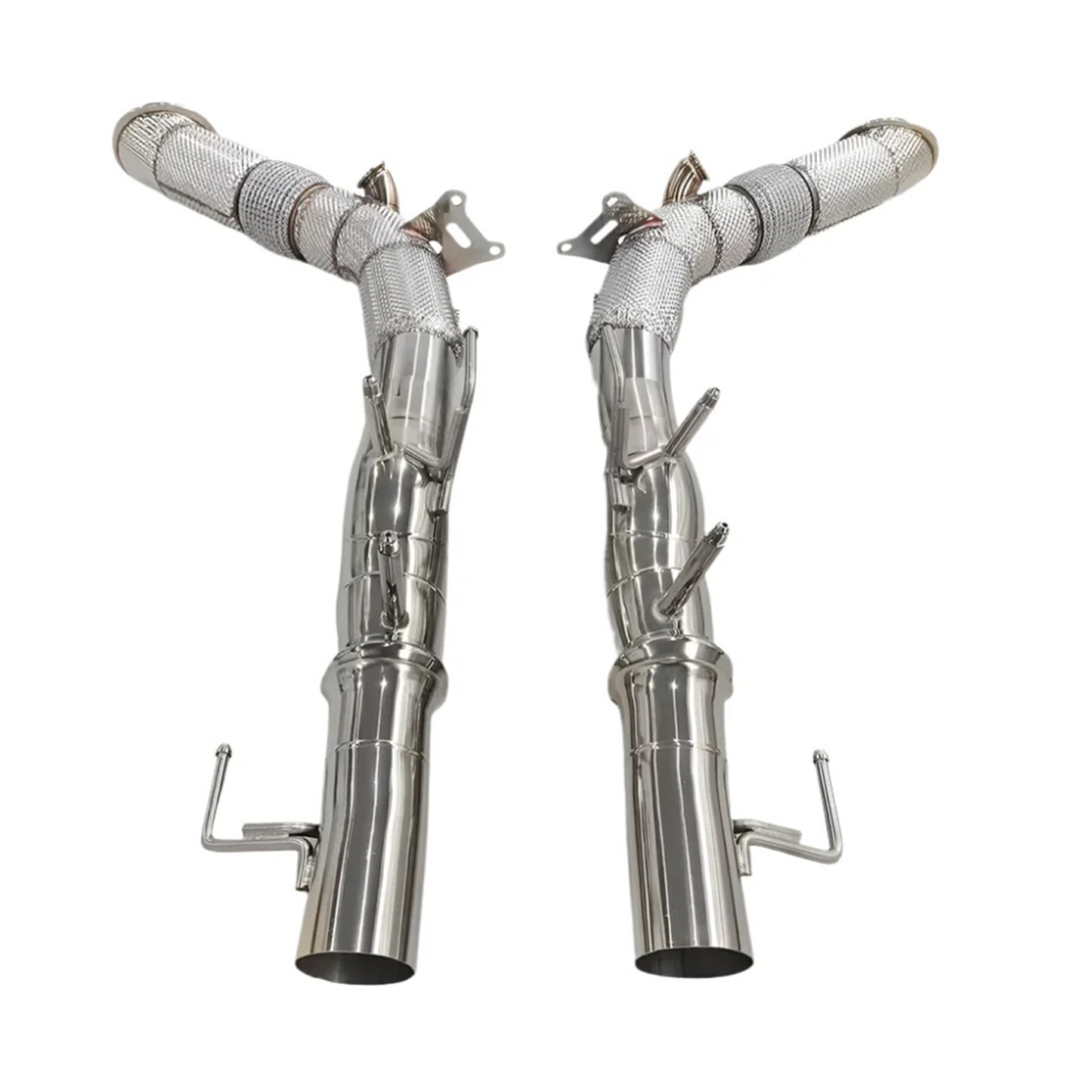 High Performance Exhaust Downpipe for Ferrari SF90 3.9T V8