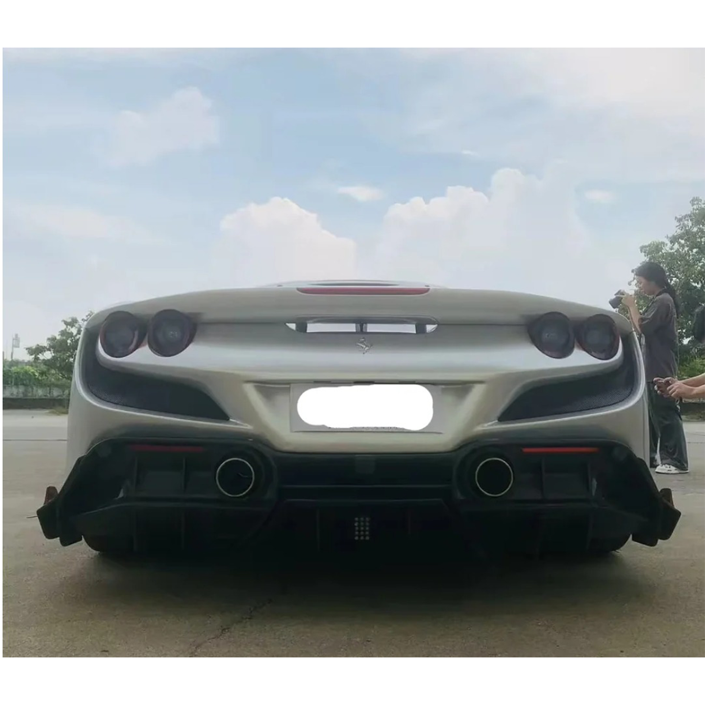 Full Carbon Fiber MSY Conversion Aero Body Kit for Ferrari F8