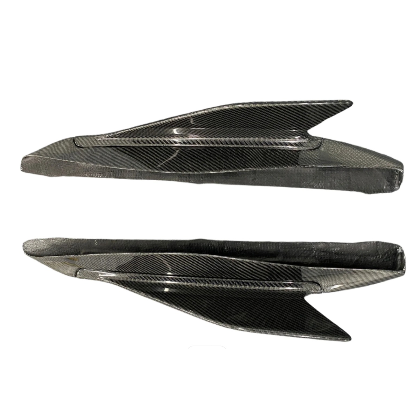 Carbon Fiber Corner Side Skirt Winglet for Ferrari 488