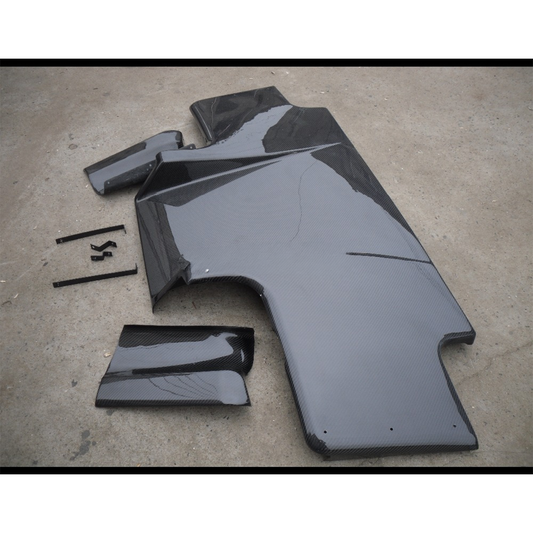 Carbon Fiber Rear Diffuser 3 Piece for Nissan Skyline R32 GTR GTS