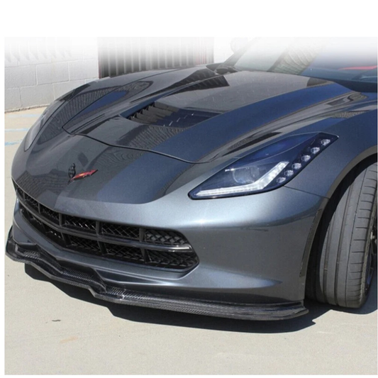 Carbon Fiber Front Lip V1 for Chevrolet Corvette C7