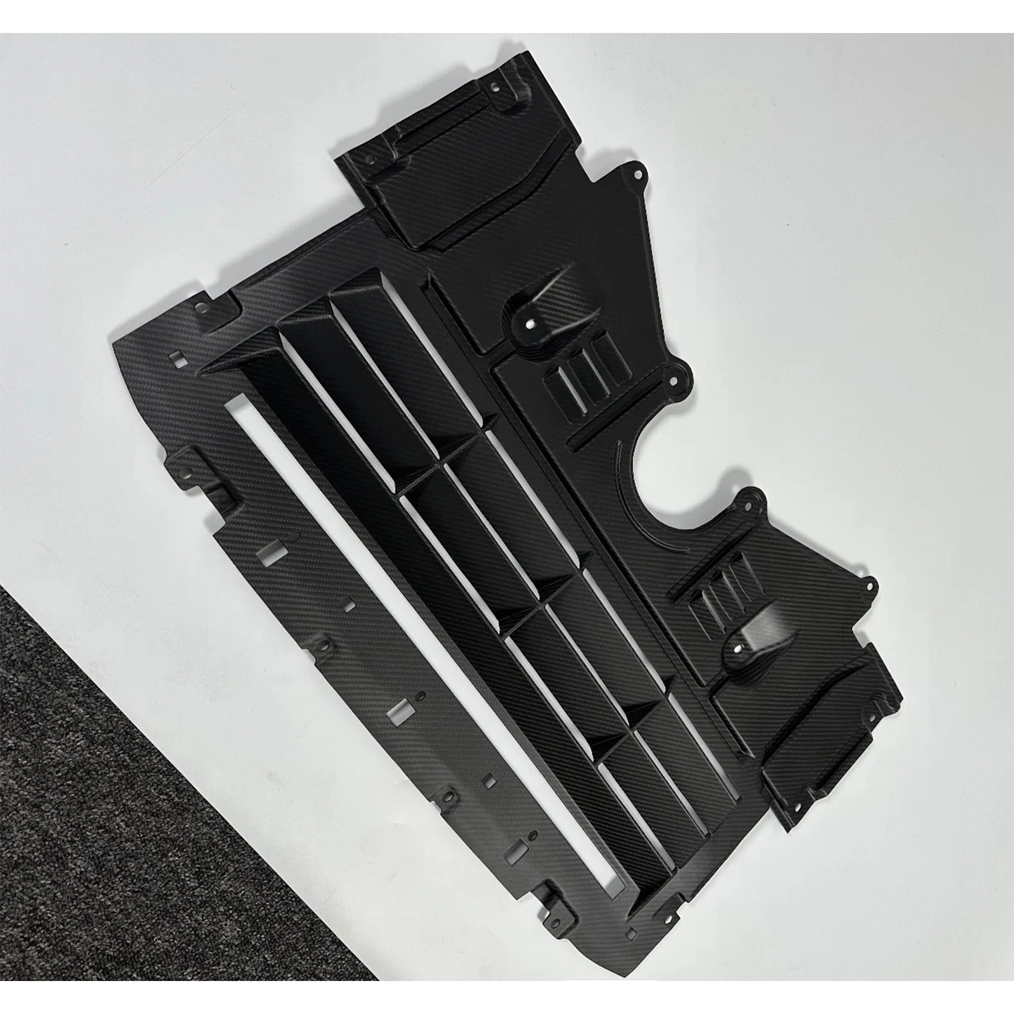 Dry Carbon Fiber Vented Oil Cooler Guard for BMW G8X G80 M3 G82 M4