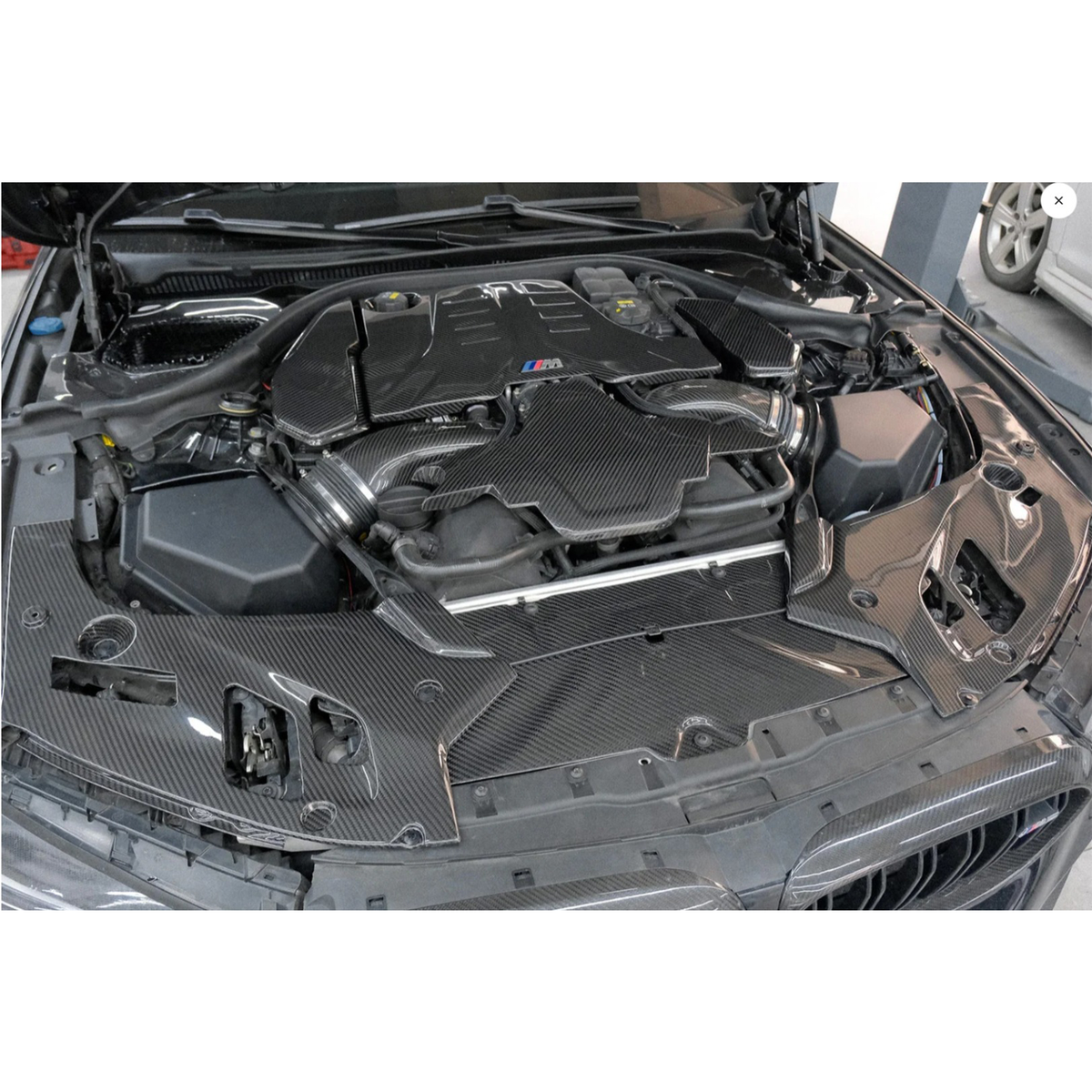 Bull Boost Performance Carbon Fiber Complete Engine Bay Kit for BMW F90 M5 F91 F92 F93 M8 G30 5...