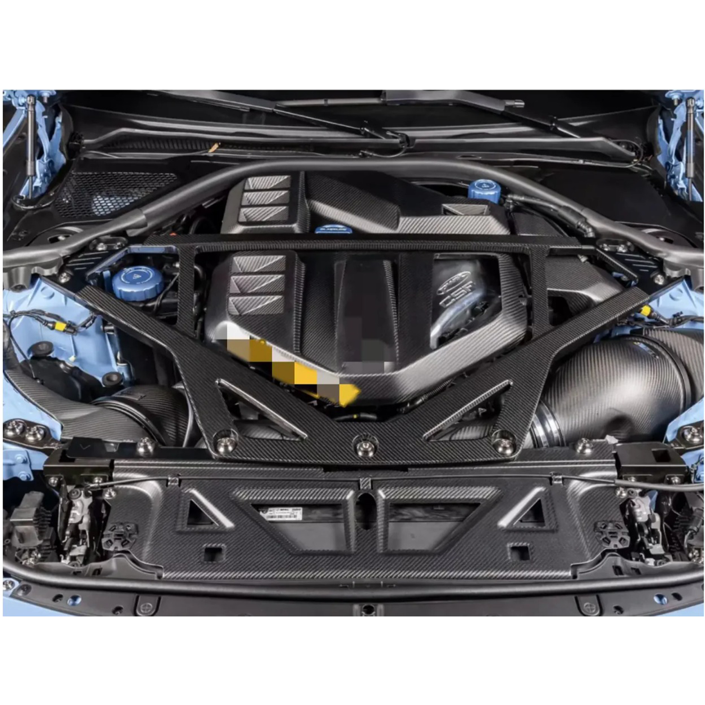 CSL Carbon Fiber Strut Brace for BMW G87 M2 G80 M3 G82 G83 M4