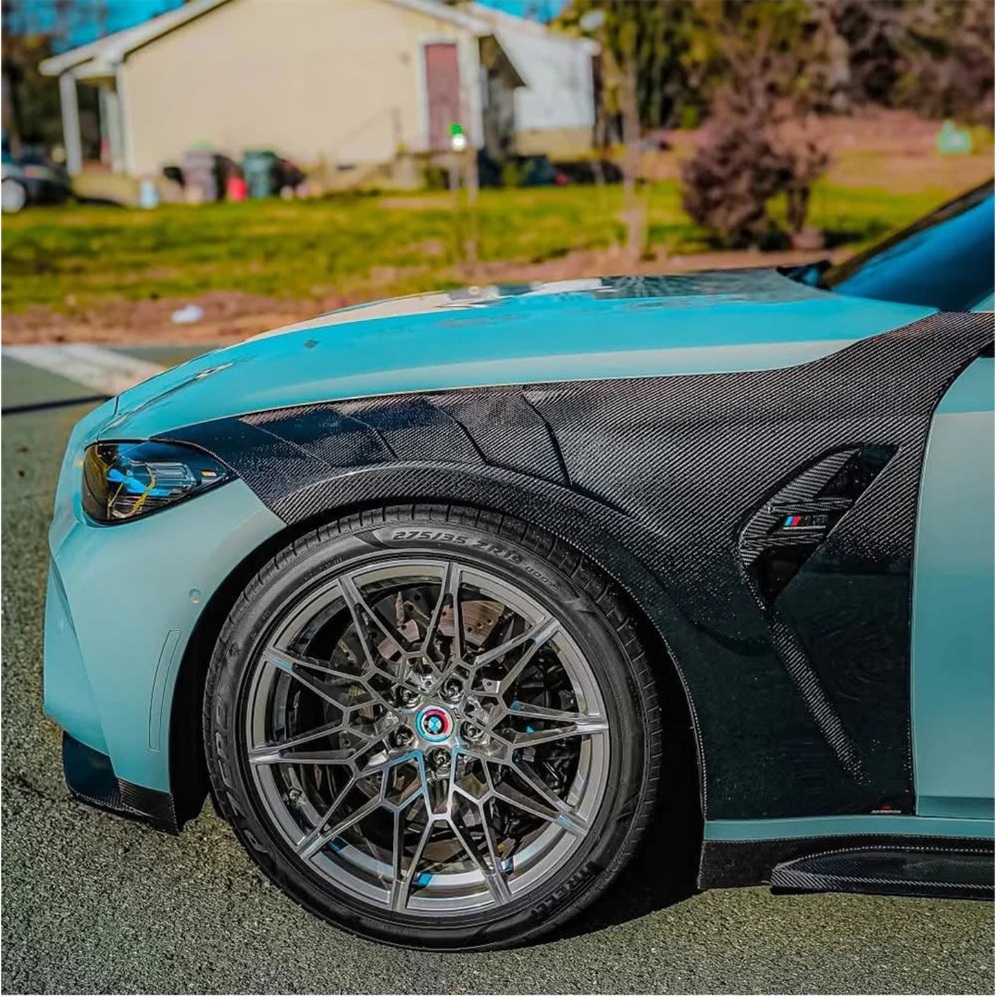 Carbon Fiber Front Vented Fenders for BMW G80 M3 G82 G83 M4