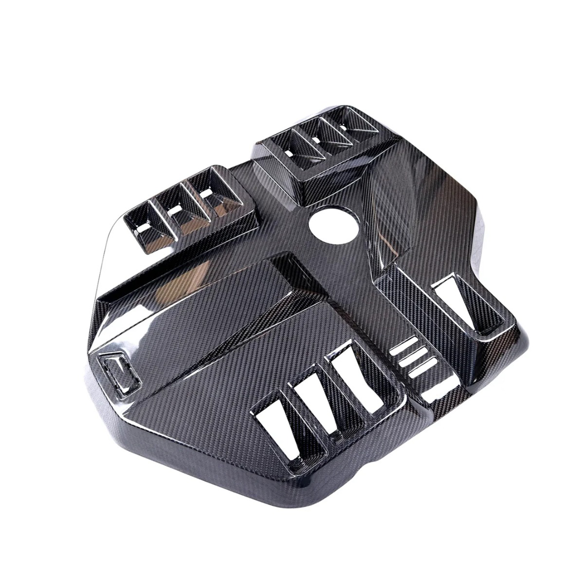 Bull Boost Performance Carbon Fiber Engine Cover (Big Size Replacement) for BMW G87 M2 G80 G81 M3...