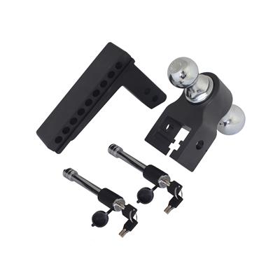 Trailer Valet Blackout Series Adjustable Ball Mounts - BSDH0032