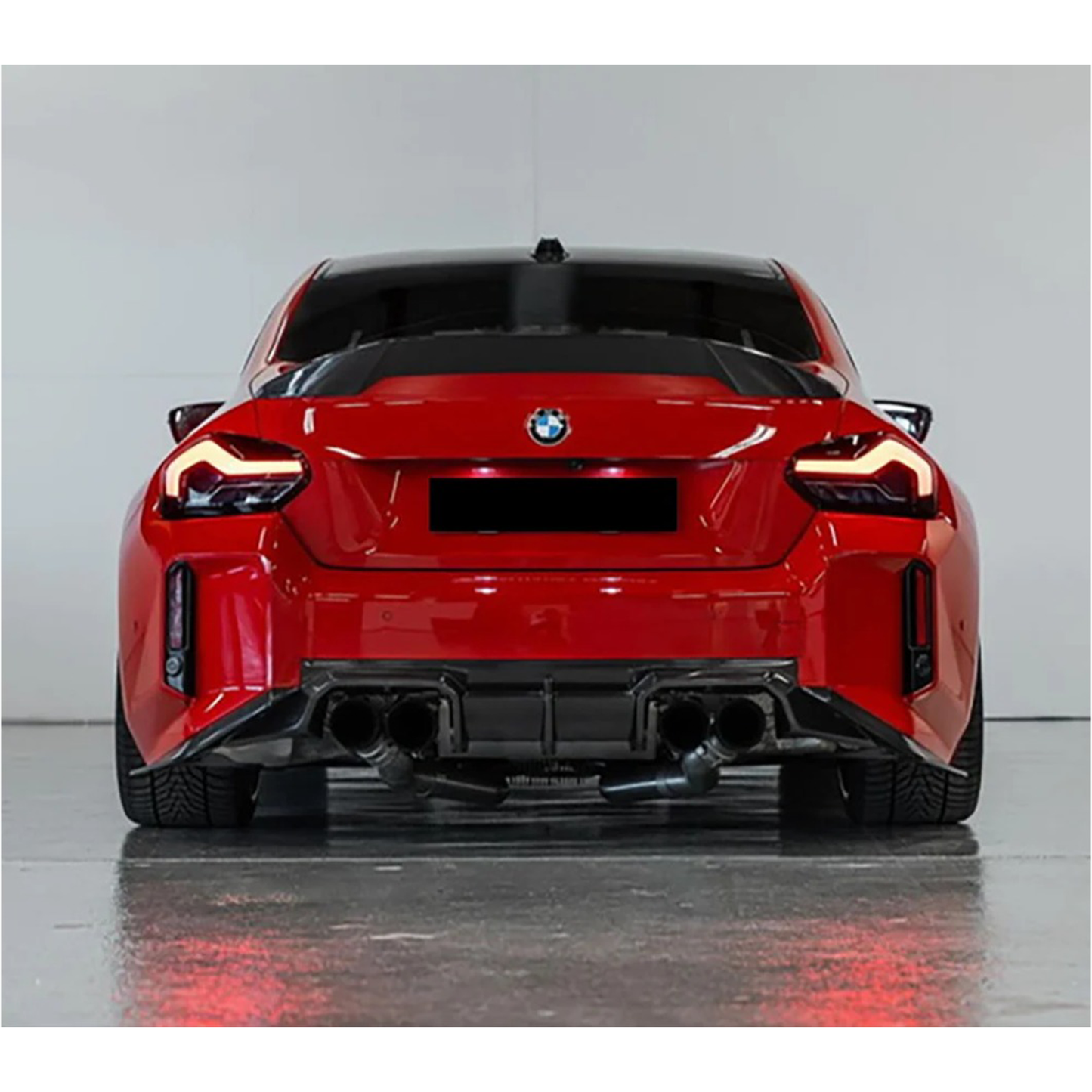 CT Style Carbon Fiber Rear Trunk Spoiler for BMW G87 M2