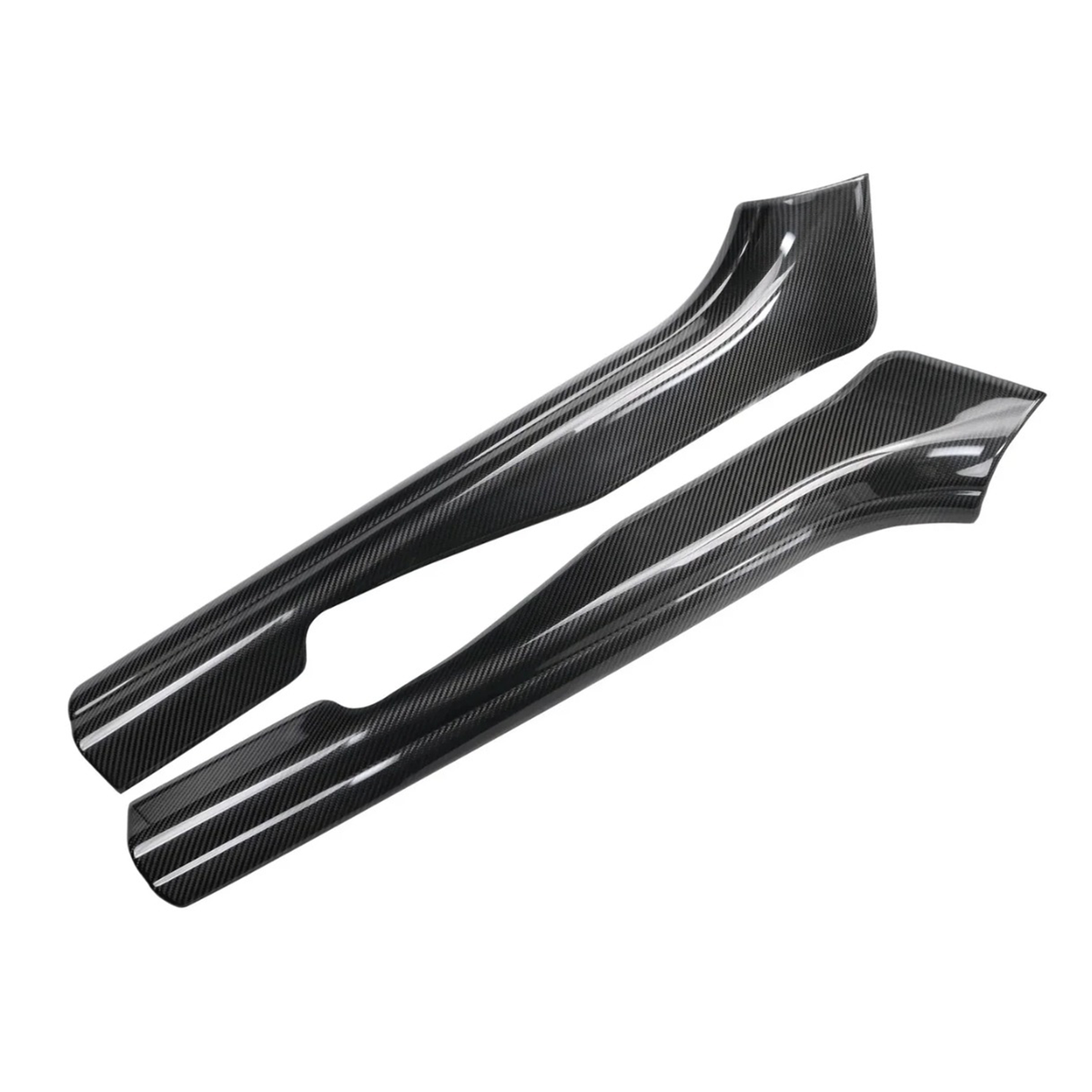 STRATEC SYSTEMS Carbon Fiber Door Sill Covers for BMW G87 M2 G42 2 Series - View 4