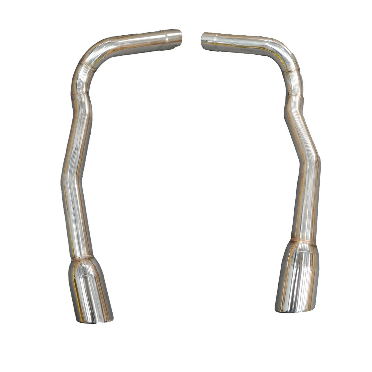 Racing Exhaust Rear Axleback Pipes for 03-08 Jaguar S-Type Performance Sound