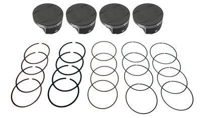 Silvolite Silv-O-Lite Piston - Subaru 153ci/2.5L (H4) Kit with Rings - 9143HCASTDK1