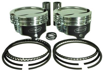 ICON Premium Forged Piston and Ring Kits - IC582CKTD040