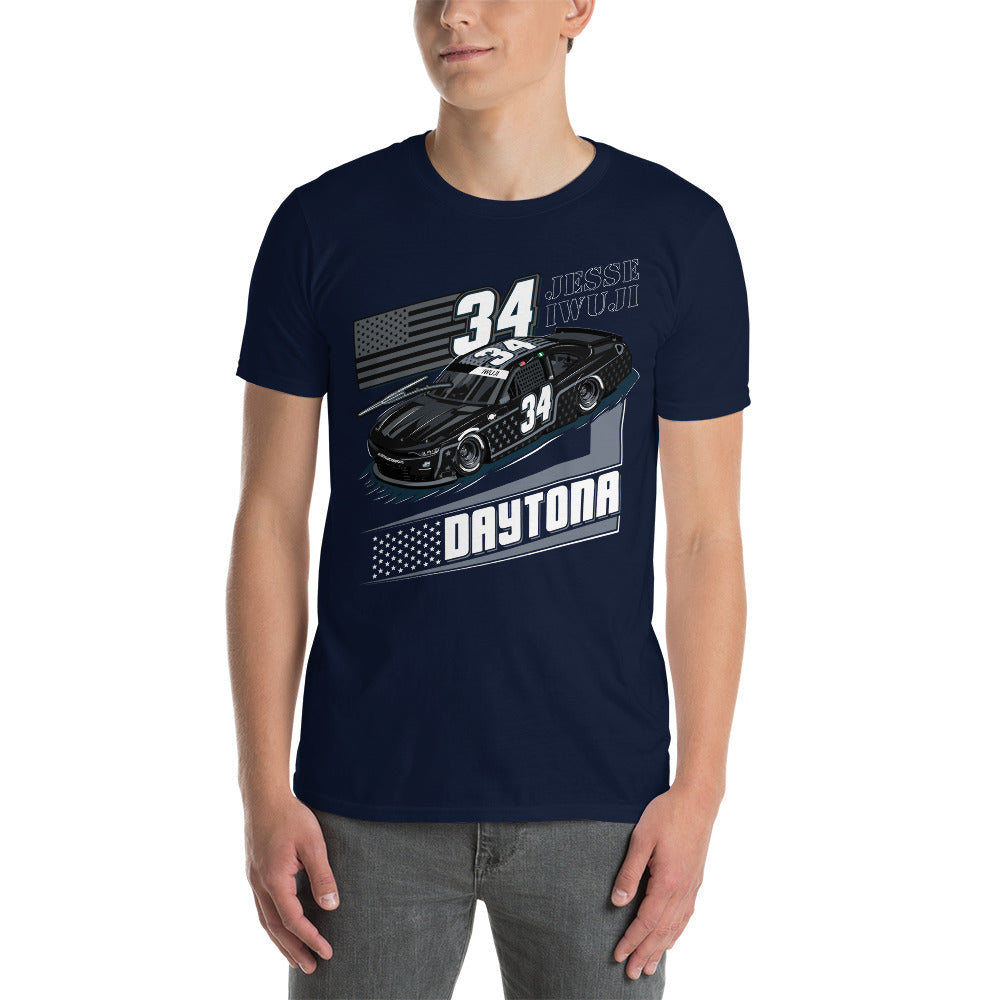 Jesse Iwuji Motorsports '23 DAYTONA Short-Sleeve Unisex T-Shirt