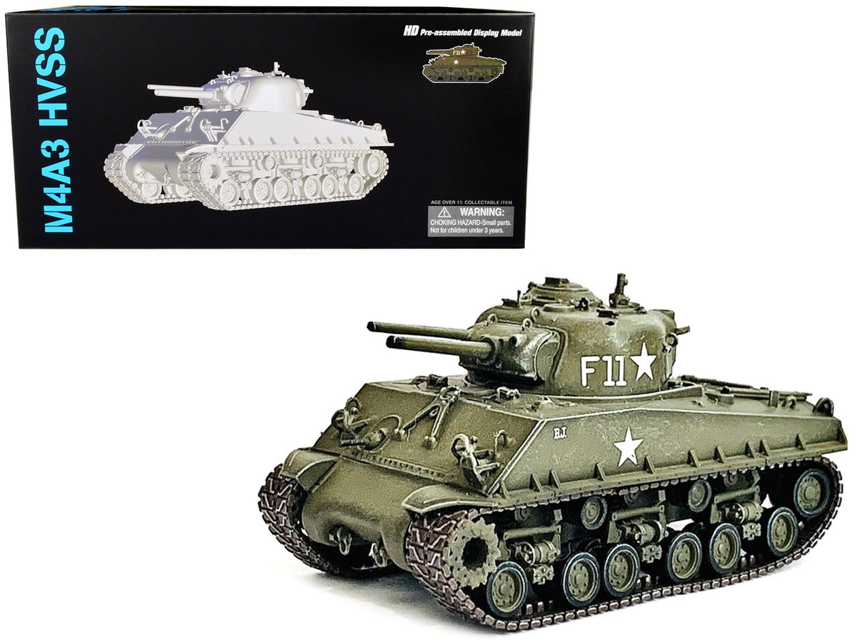 Rapid Vehicles United States M4A3 HVSS POA-CWS-H5 Flamethrower Tank Olive Drab F11 "Korea" (1951)...