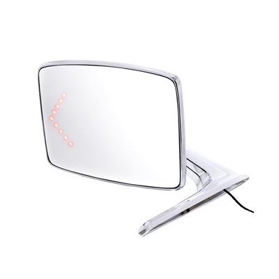 United Pacific Exterior Mirror Assemblies with LED Turn Signals - 110736