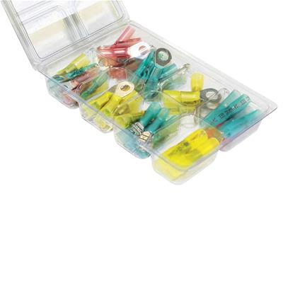 United Pacific Solder Seal Heat Shrink Terminal Kit, 60 Pcs - 98207
