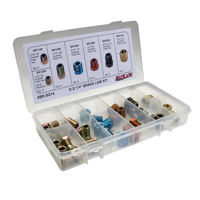 S.U.R.&R. 1/4 in. Brake Line Fitting Assortments - BR14