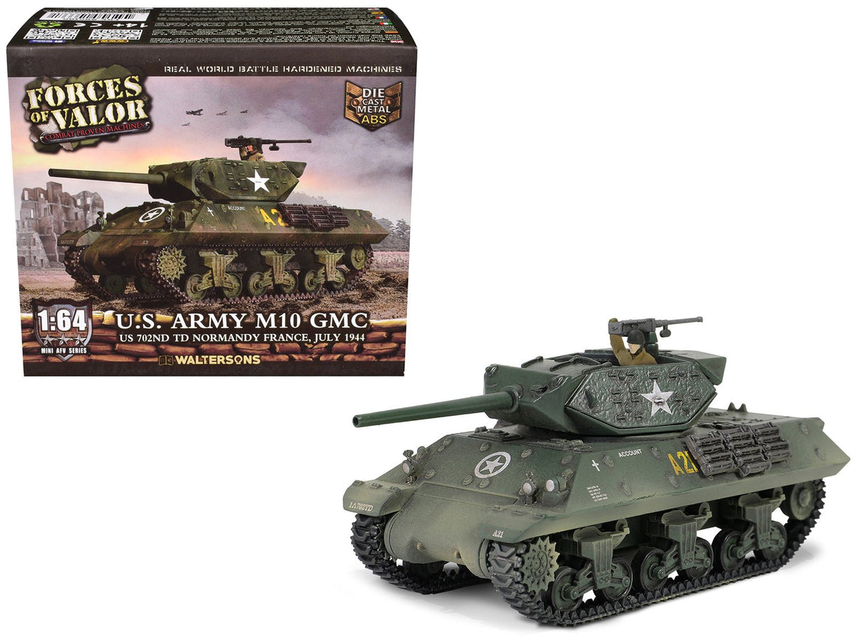 Rapid Vehicles U.S. Army M10 GMC Tank "702nd Tank Destroyer Battalion Normandy France" (1944)...
