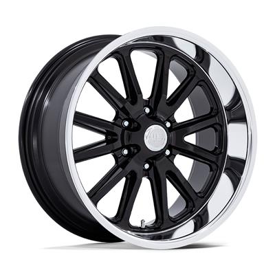 U.S. Mags Rambler 6 UC145 Gloss Black with Diamond Cut Lip Wheels - S0217