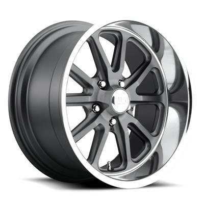 U.S. Mags Rambler U111 Gunmetal with Machined Lip Wheels - U11120057365
