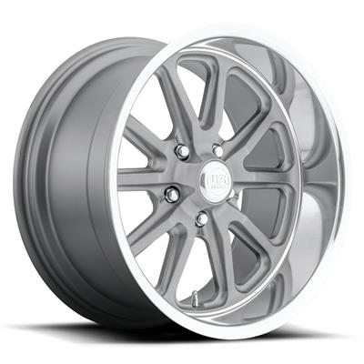 U.S. Mags Rambler U111 Gunmetal with Machined Lip Wheels - U11122907350
