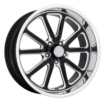 U.S. Mags Rambler U117 Black with Diamond Cut Lip Wheels - U11720057365