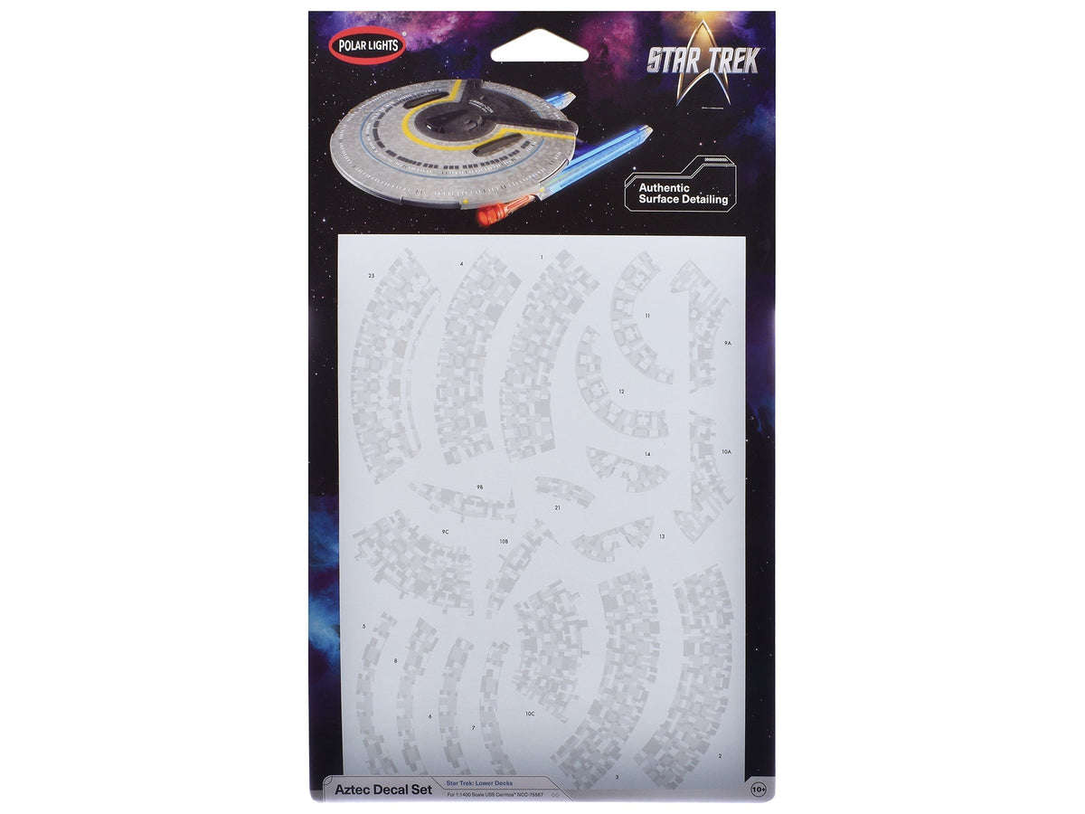 Rapid Vehicles USS Cerritos NCC-75567 Aztec Decal Set "Star Trek: Lower Decks" (2020-2024) TV...