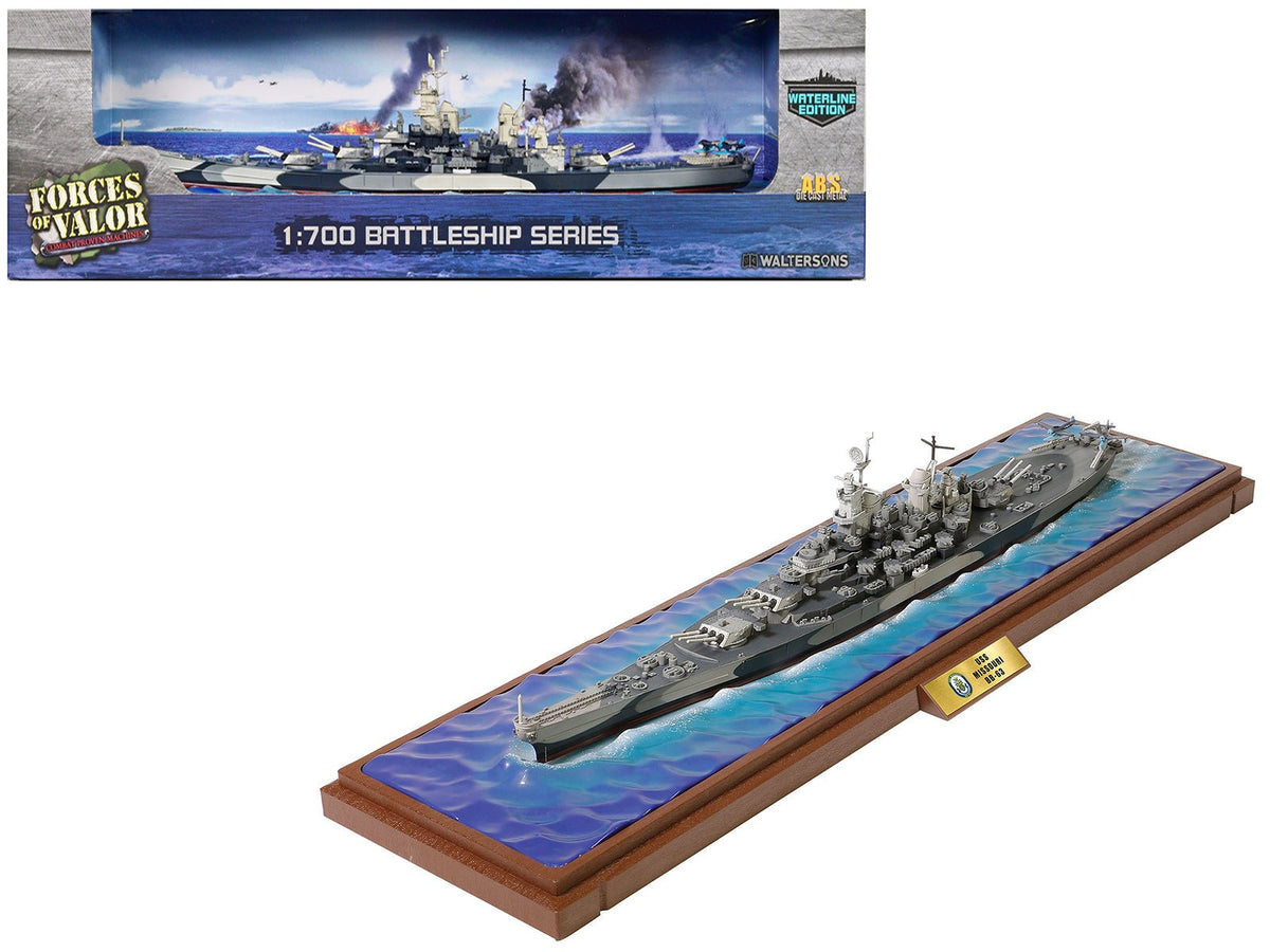 Rapid Vehicles USS Missouri (BB-63) Iowa-class Battleship "Battle of Okinawa" (1945) United...