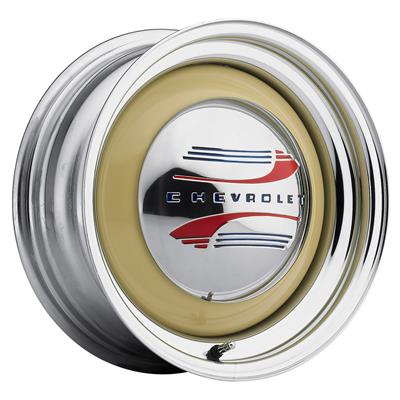 U.S. Wheel 459 Solid Series Paint-Ready Center Chrome Wheels - 4595210