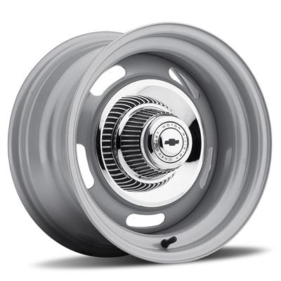 U.S. Wheel 55 Series Silver Rallye Wheels - 555834600L