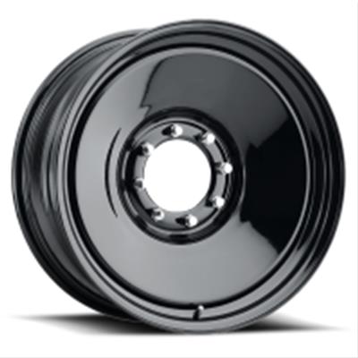 U.S. Wheel 65 Series Rat Rod Gloss Black Wheels - 652050
