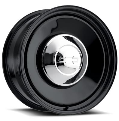 U.S. Wheel 65 Series Rat Rod Gloss Black Wheels - 655660