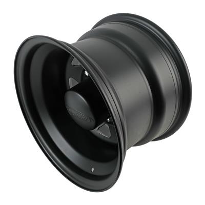 U.S. Wheel 704 Series Stealth 8-Spoke Matte Black Wheels - 7045080