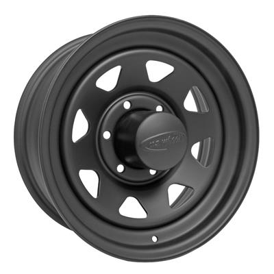 U.S. Wheel 704 Series Stealth 8-Spoke Matte Black Wheels - 7045760