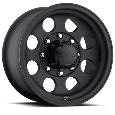 Ultra Wheel 164 Series Matte Black Wheels - 1646881B