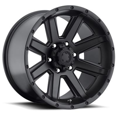 Ultra Wheel 195 Crusher Satin Black Wheels - 1957981SB
