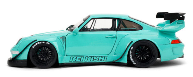 Jada Pink Slips Porsche 911 993 RWB Kei Kishi Teal Green 1:18